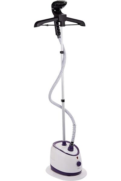 KRYPTON Garment Steamer- KNGS6441/ 1.7 liter Water Tank Capacity Powerful Steam 2000 w/White