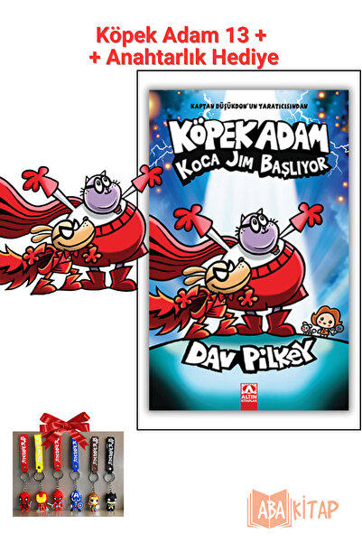 Yağmur Çocuk Köpek Adam 13 Koca Jim Başlıyor, Köpek Adam Serisinin Son Kitabı...