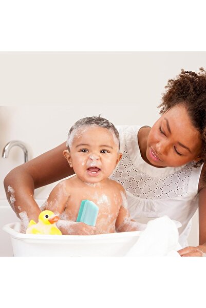 Generic Newborn Baby Bath Sponges 5-Piece Set with Soft Brush and Comb for Cradle Cap, Hypoallergenic, Mixed