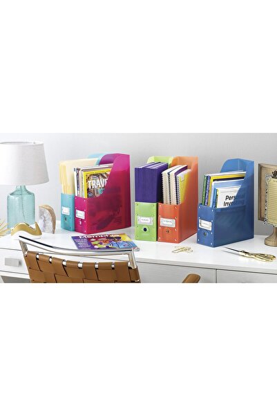 Whitmor Magazine Organizers, Set of 5, Multicolor