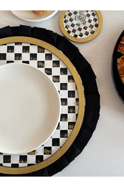 Maison Avf Premium Mackenzie Dama Pattern Gold Supla