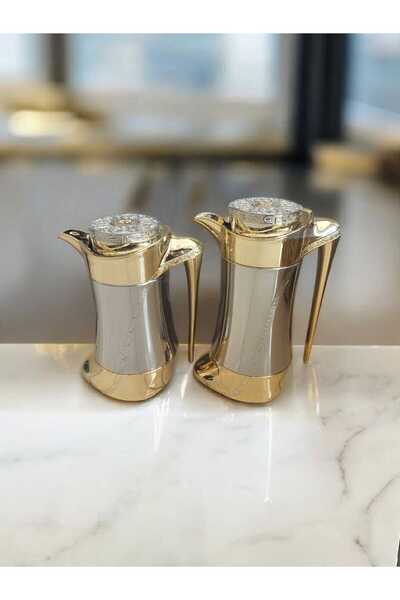 Alsaif Gallery Two luxury thermos sets – 750ml and 1 liter capacity