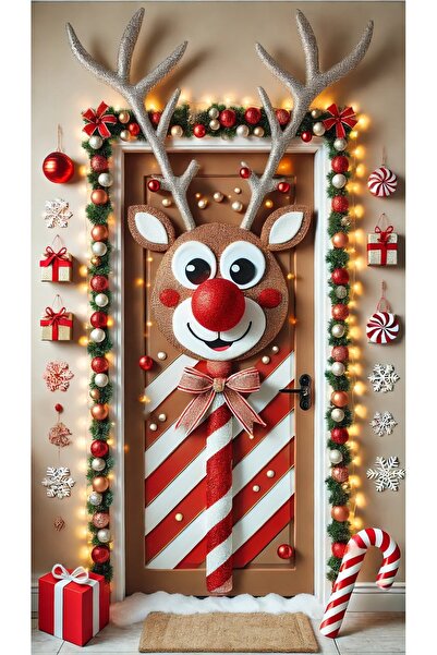 PROMISEBACKDROP2 190X75Cm Elastic Door Decoration, Fabric Door Dressing, Christmas Decor, New Year, School Event Door Decoration