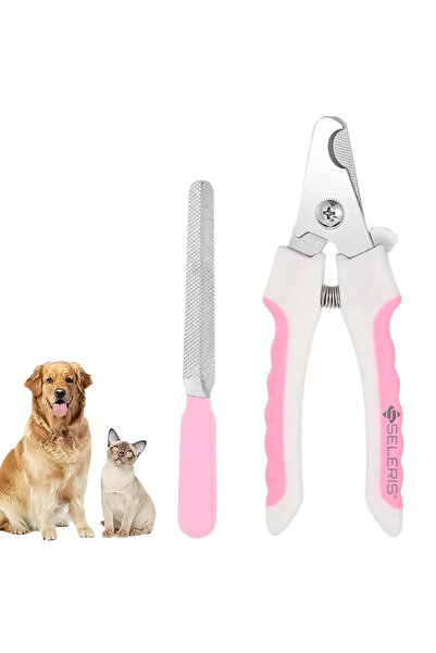SELERIS Cleste de taiat unghii animale cu pila inclusa, SELERIS®, siguranta, ...