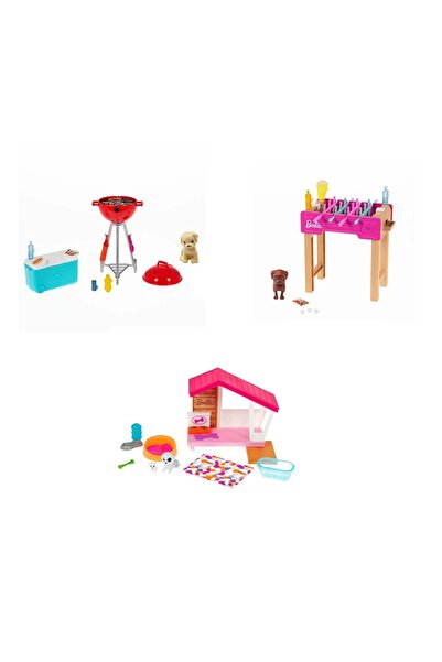 Barbie Mattel Ev Dekorasyonu Oyun Setleri GRG75