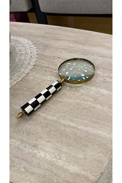 hediye عدسة مكبرة مستوردة بنمط مربعات من إستيرهومديكور