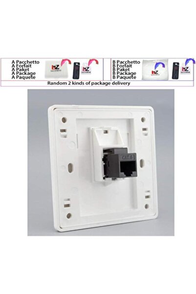 Cite Keystone Faceplate 86 * 86mm Single Gang White Color