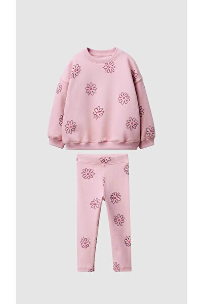 Daisy Dolly Devojčički cvetni set od 3 niti, neizdignute P Pamuk u F Rebrasto...