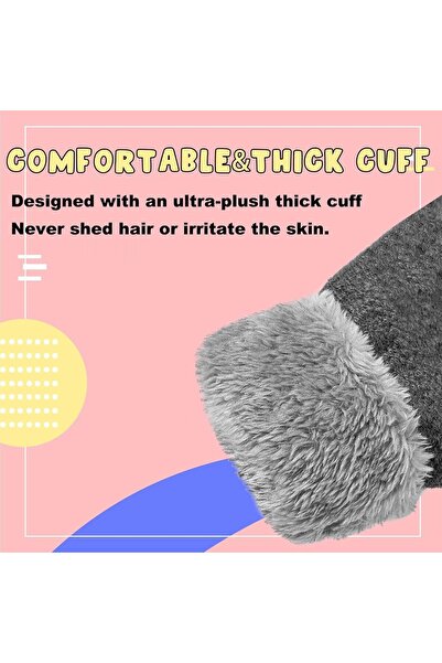 Generic Baby Winter Mittens - Thick Fleece-Lined Thermal Mittens for Infants (Pair)