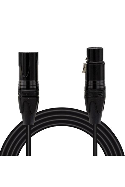 MagicVoice LD381 1 Metre Canon XLR Dişi - Canon XLR Erkek Stereo Plastik Jak ...