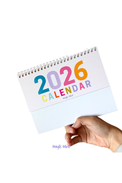 Magic Mint 2026 desk calendar with dachshunds