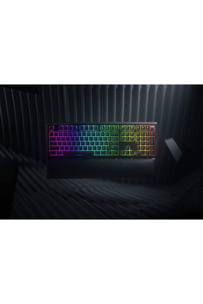 RAZER Ornata V2 Mecha-Membrane Gaming Keyboard With Chroma RGB Arabic Layout