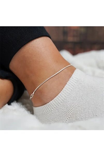 by Natalie Çelik kararmaz halhal italyan ayak bileklik