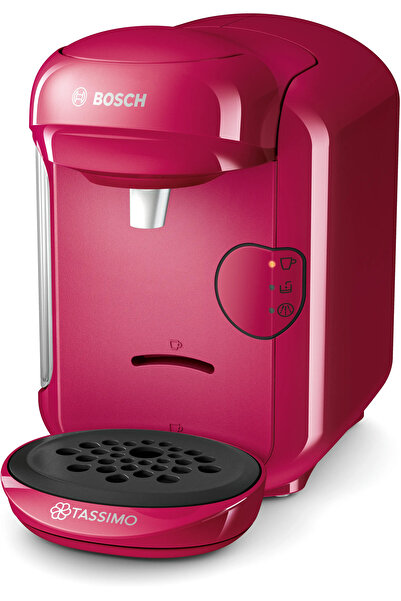tassimo Vivy 2 TAS1403GB Coffee Machine, 1300 Watt, red, 0.7 liters