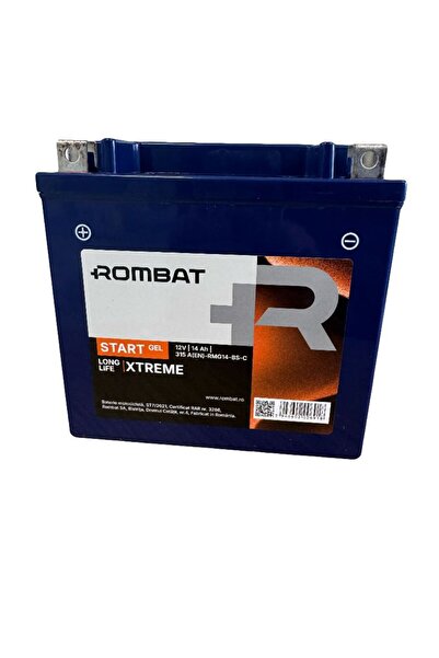 Rombat Baterie motocicletă 12V 14Ah YTX14-BS Gel 315EN (RMG14-BS)