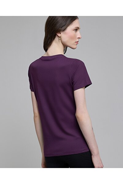 R&B Typography Print T-Shirt With Crew Neck And Short Sleeves