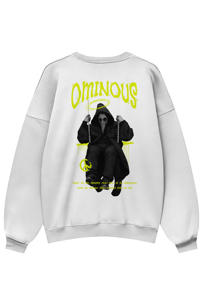 Holgim سترة أومينوس مطبوع للجنسين قصة فضفاضة