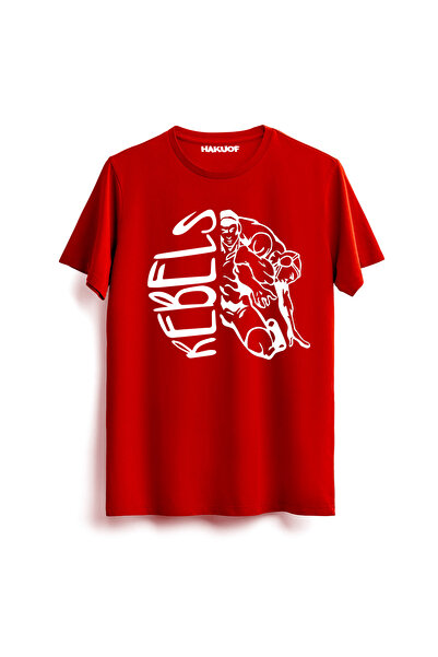 hakuof Cotton Wrestling Printed T-Shirt Wrestling Design T-Shirt