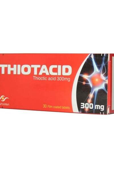 EVAPHARMA THIOTACID 300MG FILM COATED TABLETS 30S