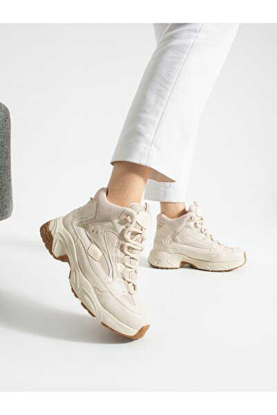 ALEMDAR AYAKKABI Γυναικείες μπότες Snekaers VETTA Cream