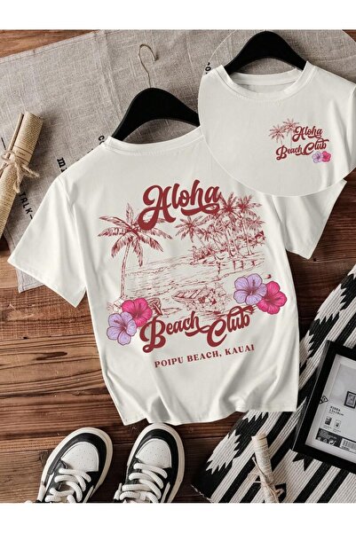 kahire تيشيرت من القطن الممشط ذو قصة عادية من سونست