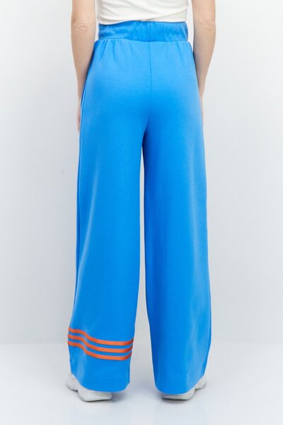 adidas Women Sportswear Fit Drawstring Outdoor Track Pants, Turquoise