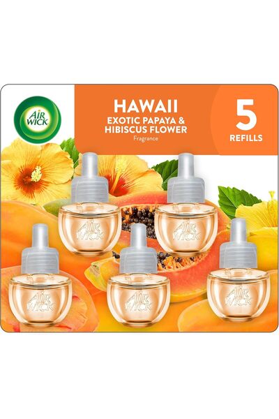 Air Wick Plug-in Scented Oil 5 Refills, Hawaii (5 x 0.67 oz)