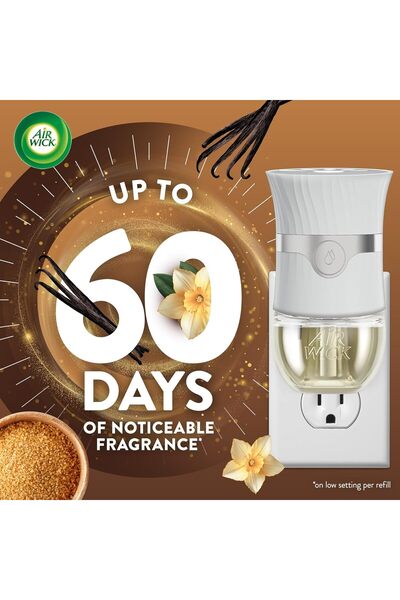 Air Wick Plug-in Scented Oil Refill, 5 ct, Brown Sugar & Vanilla
