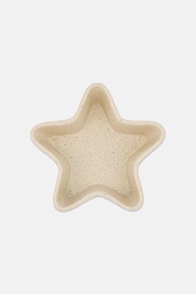 Muy Mucho Star Stoneware Bowl, White