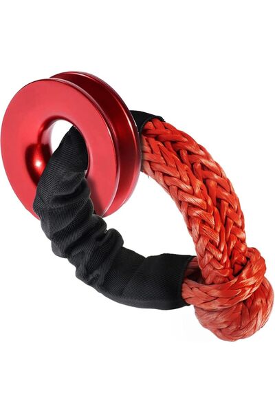 Generic SYOSI Shackles, Towing Winch Recovery Ring, with Soft Shackle 1/2"" X...