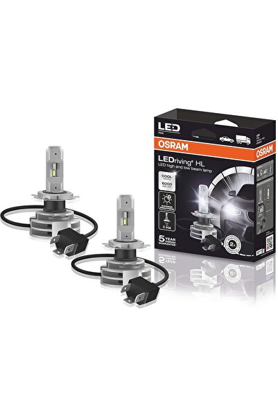 Osram مجموعة ليدريفينج H4 كول وايت ليدريفينج Hl H4 الجيل الثاني ليد لإضاءة ال...