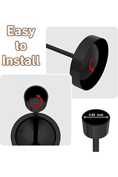 Tazweeq 6-Pack Black Metal Candlestick Holders (Taper & Small Pillar)