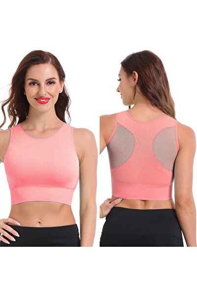 RUBIK حمالة صدر رياضية للنساء، حمالة صدر مبطنة سريعة الجفاف بدون درزات لممارس...