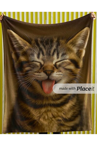 AngelsHome Special Design Luxury 100*150 cm Quick Drying Water Absorbent Bathroom&Beach&Sports Towel Turkish Cat