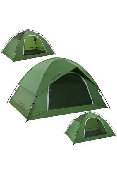 Clostnature Σκηνή κάμπινγκ για 4 άτομα - Αδιάβροχη σκηνή για οικογένειες με εύκολη εγκατάσταση