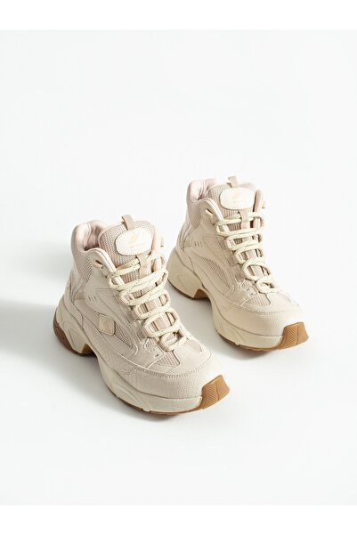 ALEMDAR AYAKKABI Γυναικείες μπότες Snekaers VETTA Cream