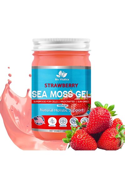 genernic جل الطحالب البحرية من بيو فيتاليكا (بنكهة الفراولة) - طحالب بحرية أي...