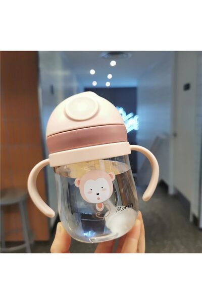 bolivia's 300ml 360° Leak-Proof Sippy Cup with Handles and Soft Spout - For Infants 6+ Months