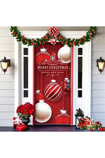 PROMISEBACKDROP2 190X75Cm Elastic Door Decoration, Fabric Door Dressing, Chri...