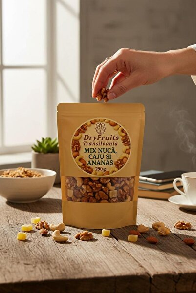 DRY Walnut, pineapple and cashew mix 250 g