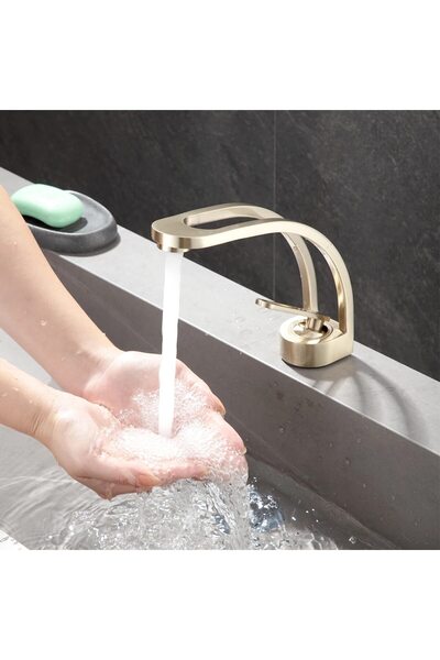 OEM Baterie Lavoar Moderna Nia, Aur Mat, Cod BF106G