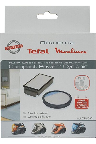 Rowenta Cassette Foam Filter + Round Filter