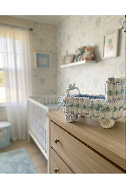 ebay organizasyon Araba şeklinde Erkek bebek bez pasta