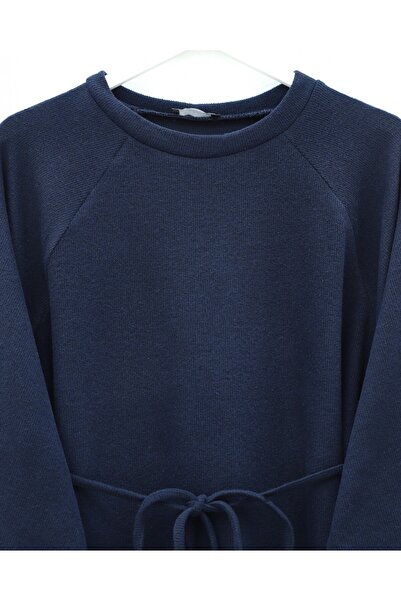 MissRunin Tie-Waist Round Neck Thessaloniki Dress