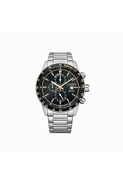 Citizen Sports Chronograph AN3681-57E Black Dial Stainless Steel Men's Watch