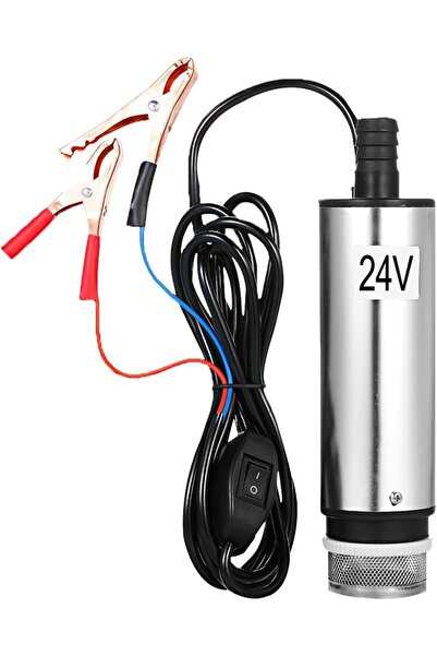 EACAM DC 12V/24V 51mm Submersible Oil & Water Transfer Pump with Filter Screen