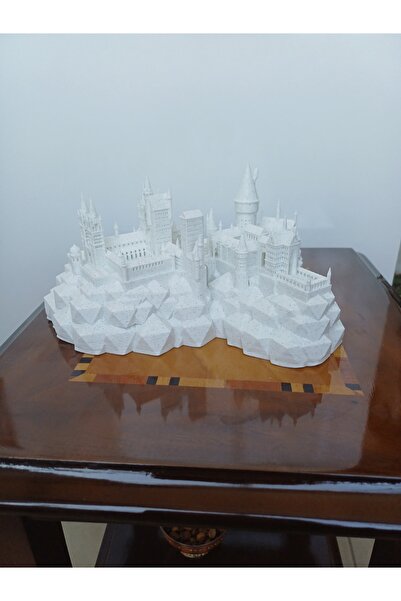 3D Baskı Harry Potter Hogwarts Evi Kendin Boya