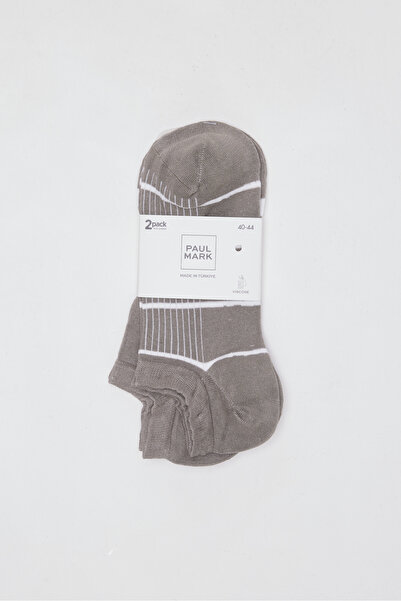 PAULMARK Men's 2-Pack Booties Socks