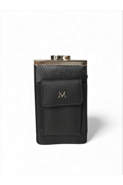 Matmazel Leather Wallet with Strap-136010672