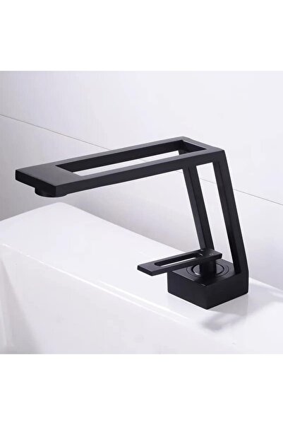 OEM Frame Black Basin Faucet, Basin Mount, Matte Black, Code BF-07
